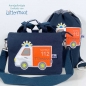 Preview: Kindergartentasche Rettungswagen 112