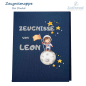 Preview: Zeugnismappe mit Bügelbild Rakete - Kopie