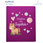 Preview: Zeugnismappe mit Bügelbild Pony