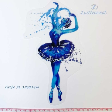 XL Bügelapplikation Ballerina-Tanzen-primaballerina