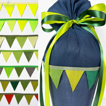 wimpelkette grün schultüte