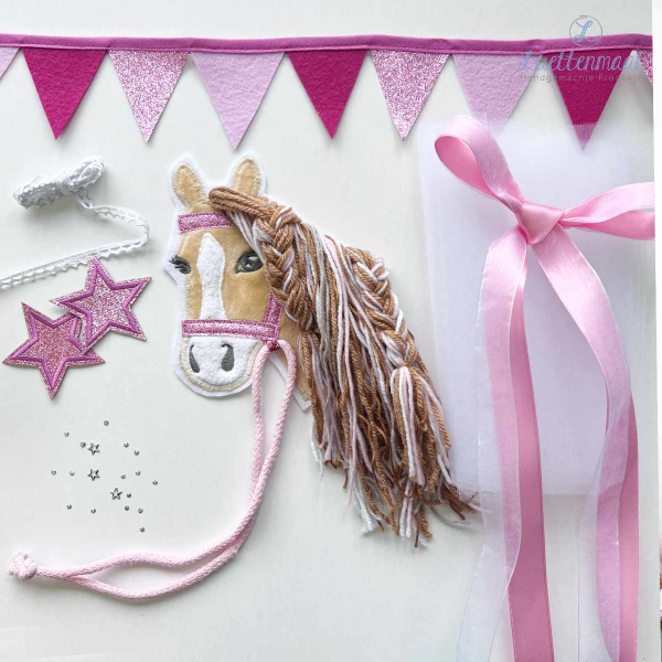 Applikation Schultuete Einhorn